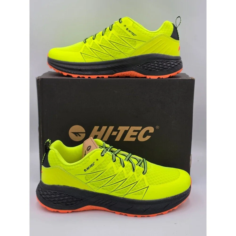 *NEW* Hi-Tec Demolisher Low Size Men 10.5 Women 12 Orange Athletic Shoes w/Box